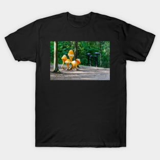 Large wooden mushrooms T-Shirt